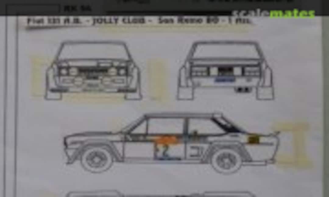 Fiat 131 Abarth (TO V33681) &quot;JOLLY CLUB&quot; (RACING43 RK054)