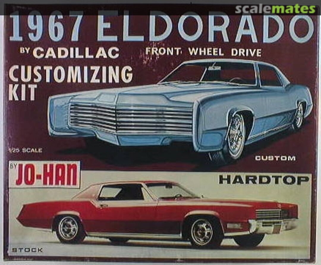Boxart 1967 Eldorado by Cadillac C-1867-200 Jo-Han