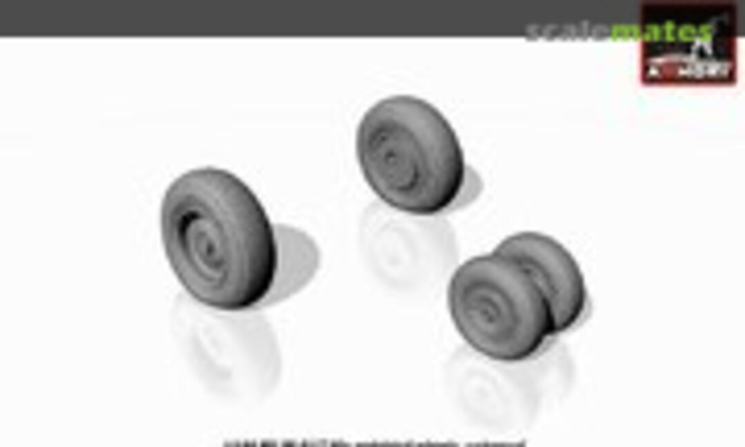 1:144 Mil Mi-8/17 Hip wheels, weighted (Armory AW14006) AW14006
