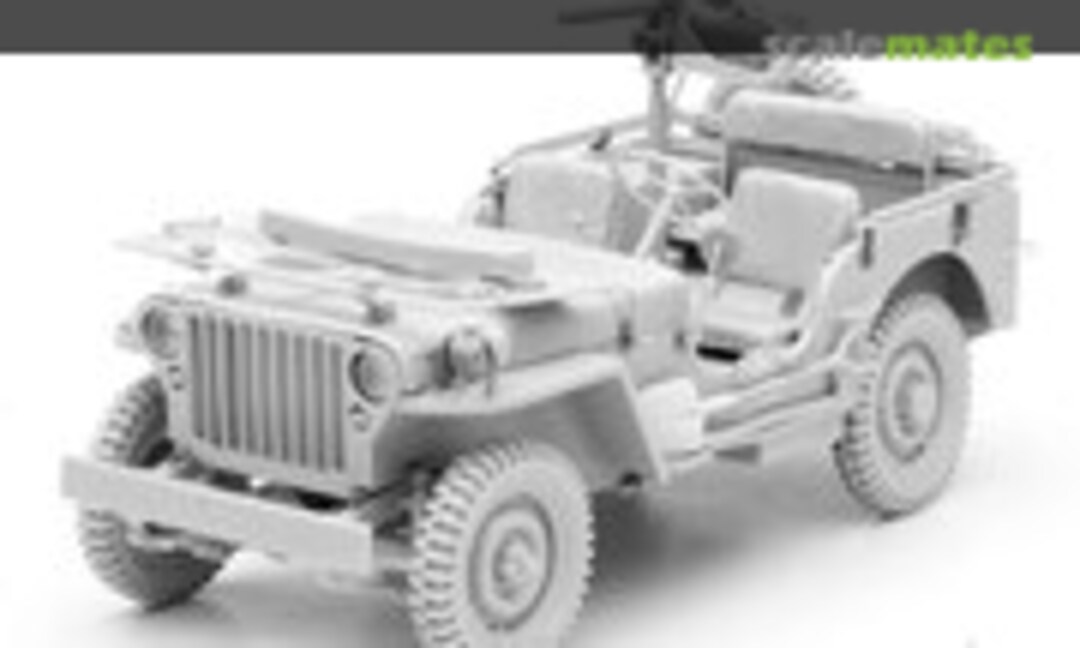1:16 WW2 Willys MB Jeep (SOL MM296)