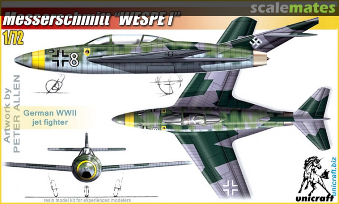 Boxart Messerschmitt "Wespe I" 72153 Unicraft Models