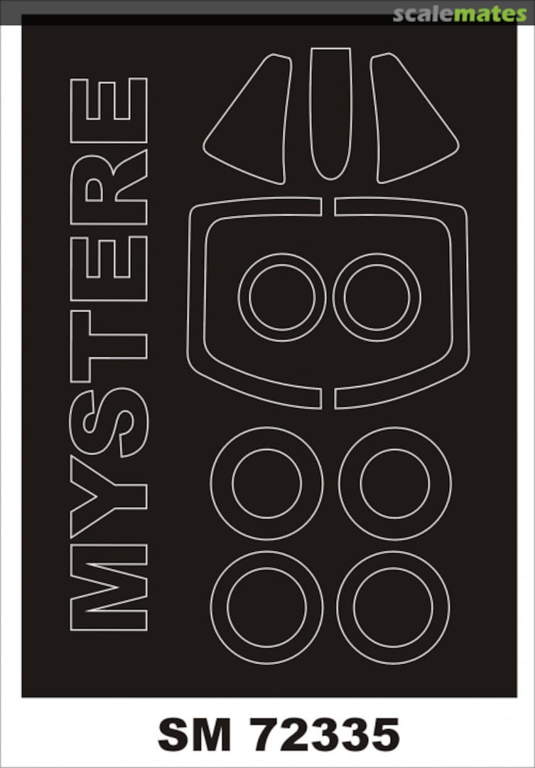 Boxart Dassault Super Mystere B.2 SM72335 Montex Boxart Dassault Super Mystere B.2 SM72335 Montex