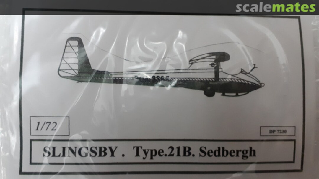 Boxart Slingsby type 21B Sedbergh DP7230 Dujin Boxart Slingsby type 21B Sedbergh DP7230 Dujin
