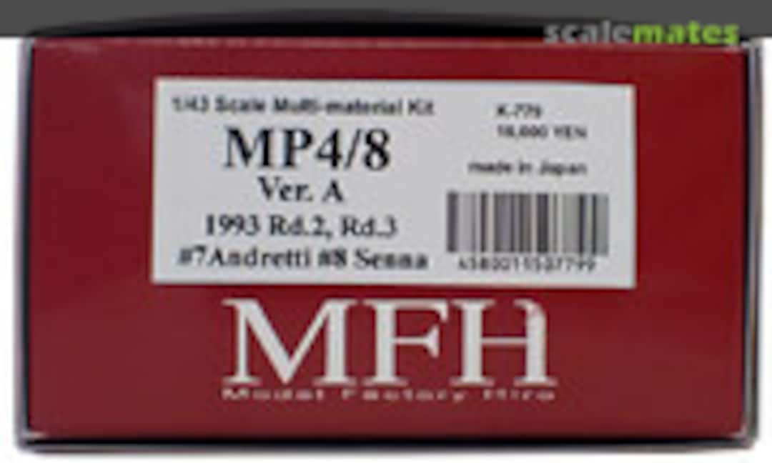 1:43 McLaren MP4/8 (Model Factory Hiro K-779)