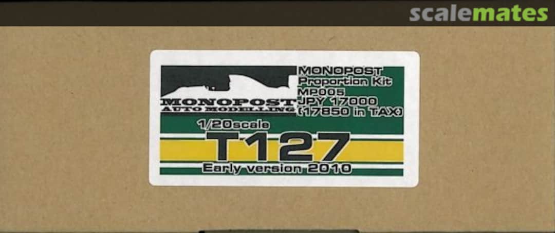 Boxart Lotus T127 MP005 Monopost Boxart Lotus T127 MP005 Monopost