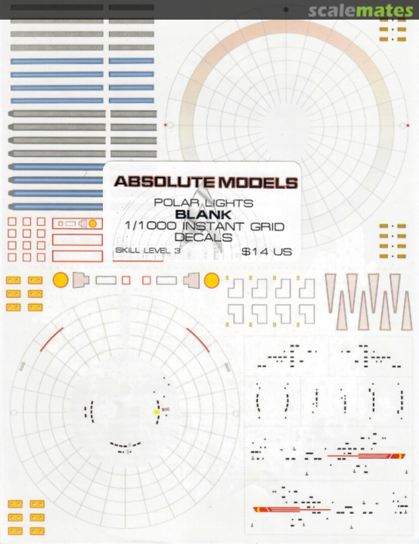 Boxart 1/1000 Instant Grid Decals BLANK Absolute Models Boxart 1/1000 Instant Grid Decals BLANK Absolute Models
