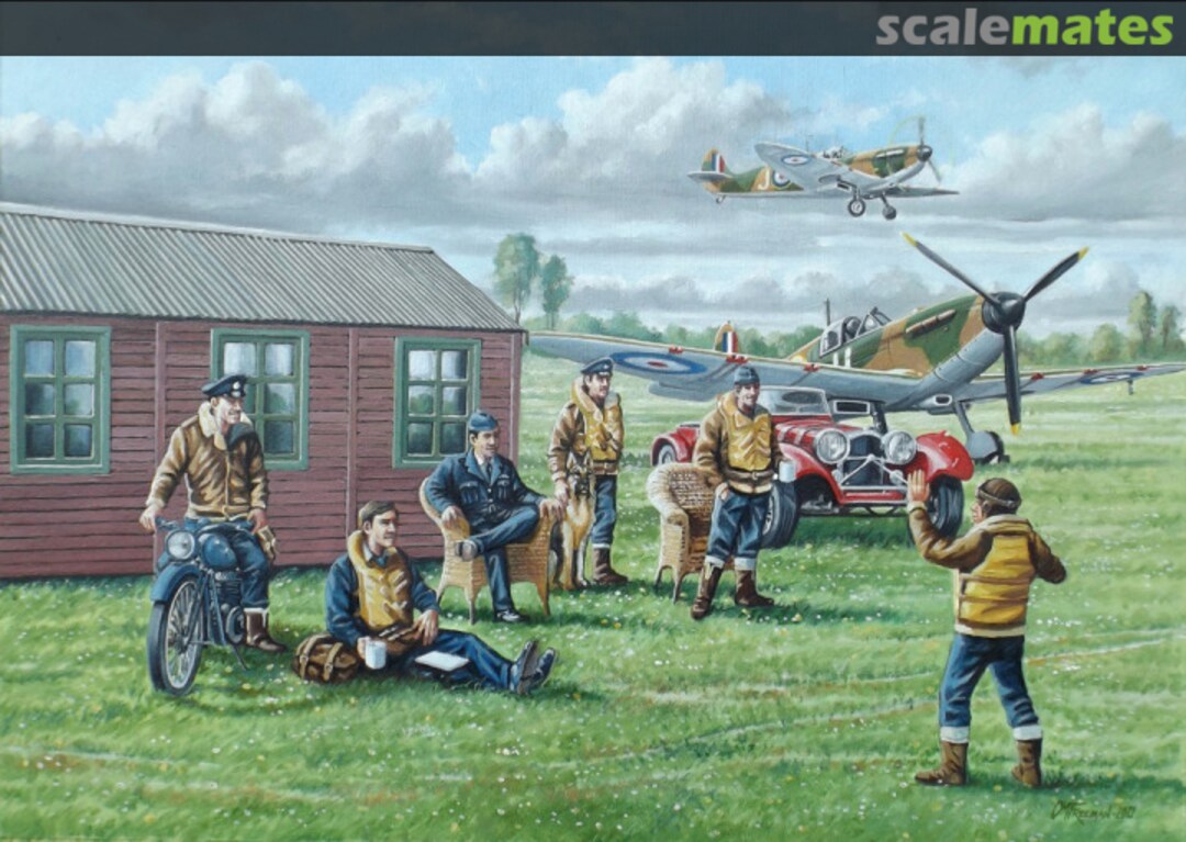 Boxart RAF Dispersal Scene BMK0010 Beacon Models Boxart RAF Dispersal Scene BMK0010 Beacon Models