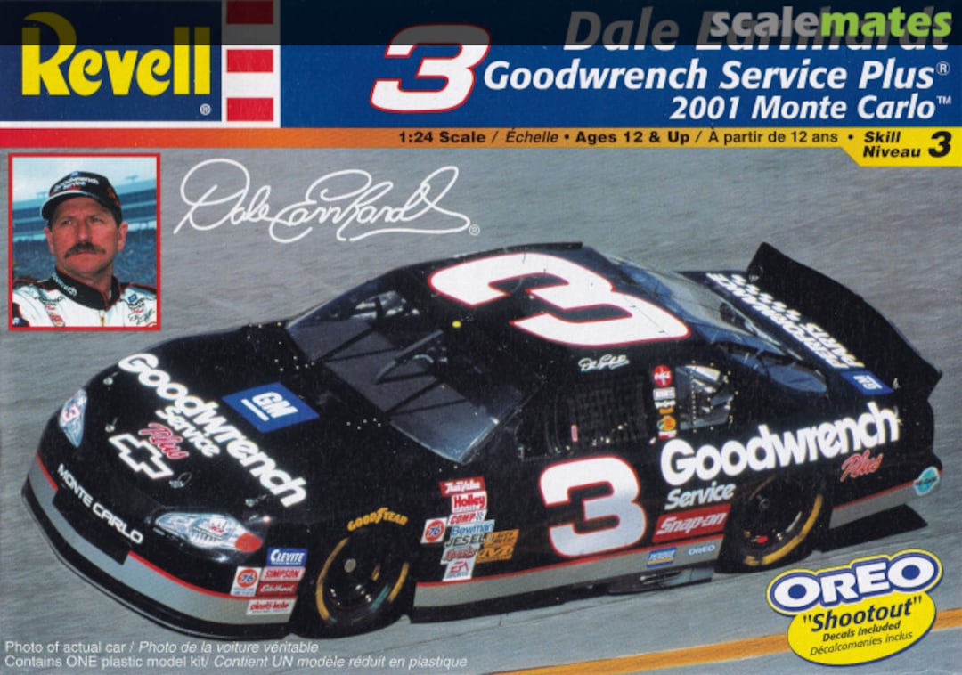 Boxart Dale Earnhardt Goodwrench Service Plus 85-2375 Revell Boxart Dale Earnhardt Goodwrench Service Plus 85-2375 Revell