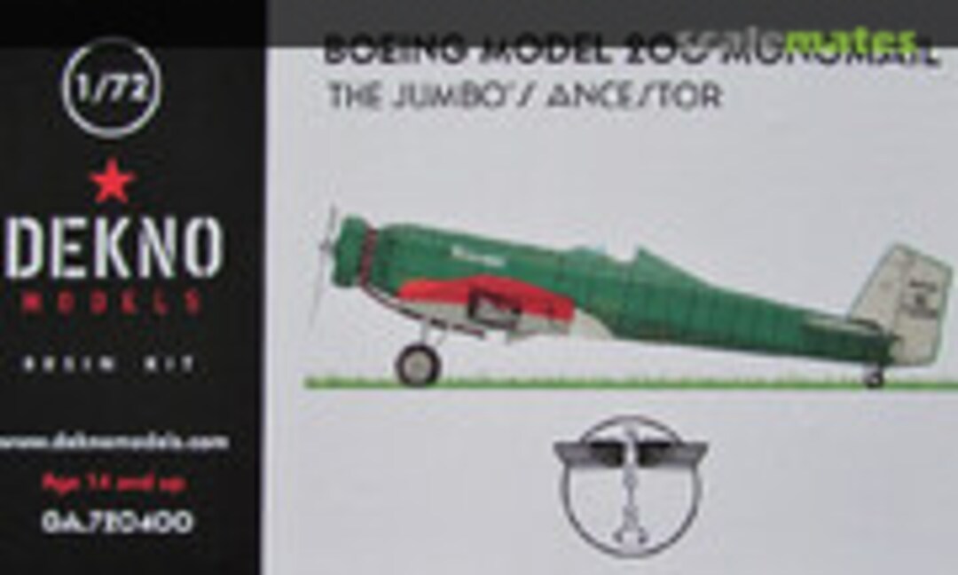 1:72 Boeing Model 200 Monomail (Dekno Models GA.720400) GA.720400
