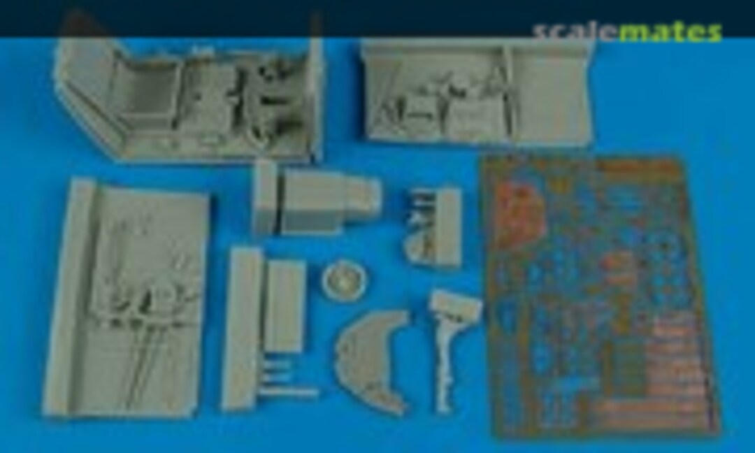 1:32 Bf 109F-2/F-4 cockpit set (Aires 2141)