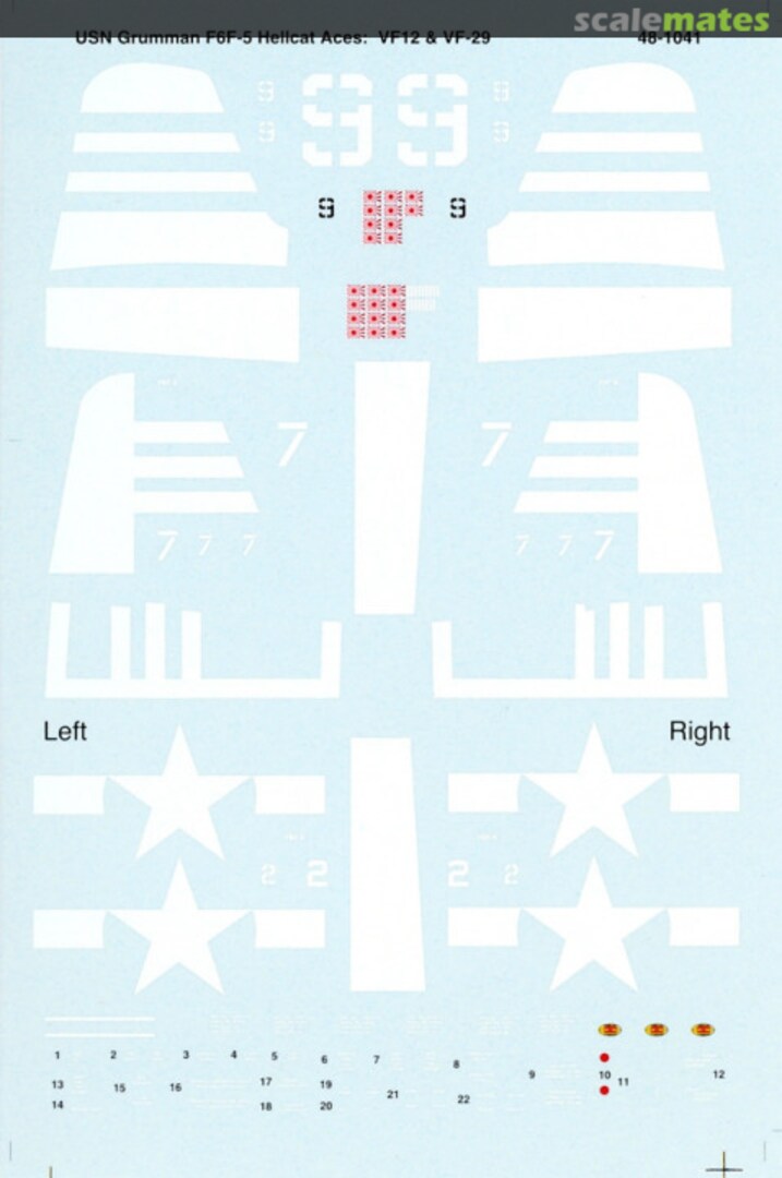 Boxart Grumman USN F6F-5 Hellcat Aces 48-1041 Microscale Boxart Grumman USN F6F-5 Hellcat Aces 48-1041 Microscale