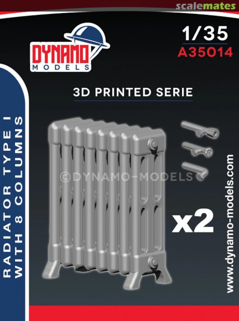 Boxart Radiator Type 1 - 8 columns A35014 Dynamo Models Boxart Radiator Type 1 - 8 columns A35014 Dynamo Models