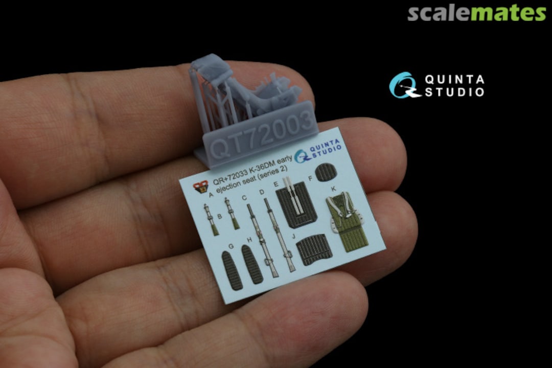 Contents K-36DM Series2 (early) ejection seat QR+72033 Quinta Studio
