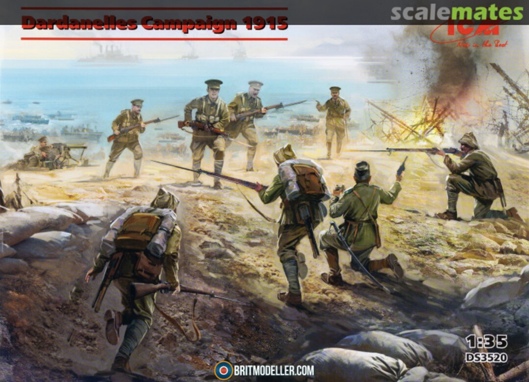 Boxart Dardanelles Campaign 1915 DS3520 ICM Boxart Dardanelles Campaign 1915 DS3520 ICM