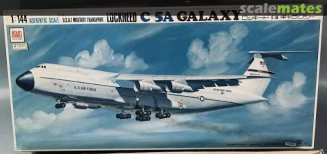 Boxart Lockheed C-5A Galaxy OT2-3-1200 Otaki Boxart Lockheed C-5A Galaxy OT2-3-1200 Otaki