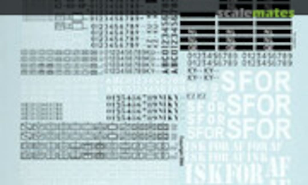 1:35 Generic Dutch AFV markings (Echelon Fine Details T35005SUP) T35005SUP