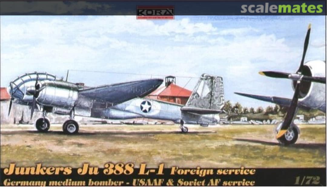 Boxart Junkers Ju 388 L-1 72098 Kora Models Boxart Junkers Ju 388 L-1 72098 Kora Models
