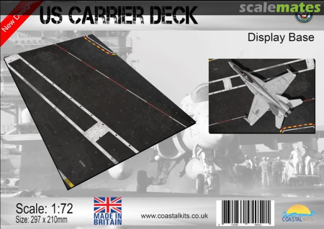 Boxart US Carrier Deck CKS110-72 Coastal Kits Boxart US Carrier Deck CKS110-72 Coastal Kits