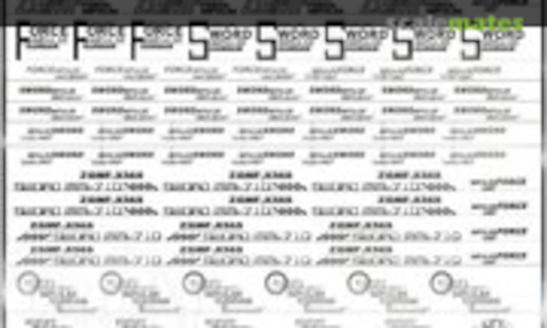 No Metal Stickers for HG Strike Freedom Gundam (Easy Decal 3787) 3787