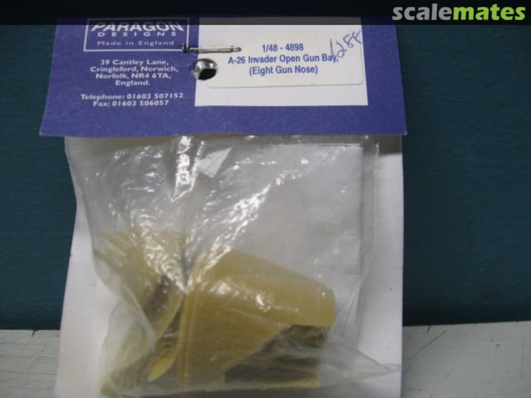 Boxart Douglas A-26 Invader Open Gun Bay (Eight Gun Nose) 4898 Paragon Designs Boxart Douglas A-26 Invader Open Gun Bay (Eight Gun Nose) 4898 Paragon Designs