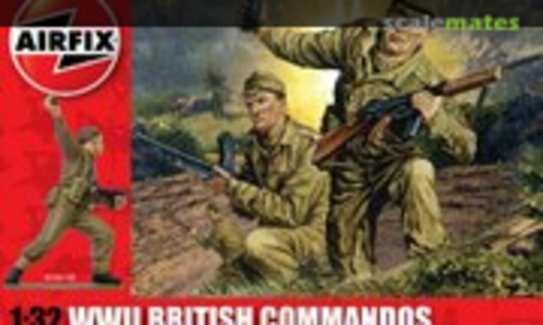 1:32 WWII British Commandos (Airfix A02705) A02705