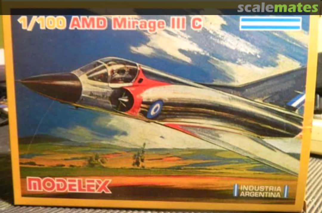 Boxart AMD Mirage III C 001 Modelex Boxart AMD Mirage III C 001 Modelex