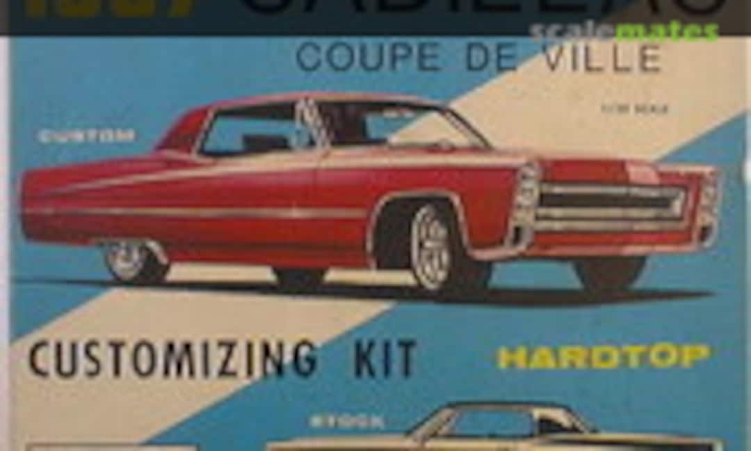 1:25 1967 Cadillac Coupe DeVille (Jo-Han C-1267:150)