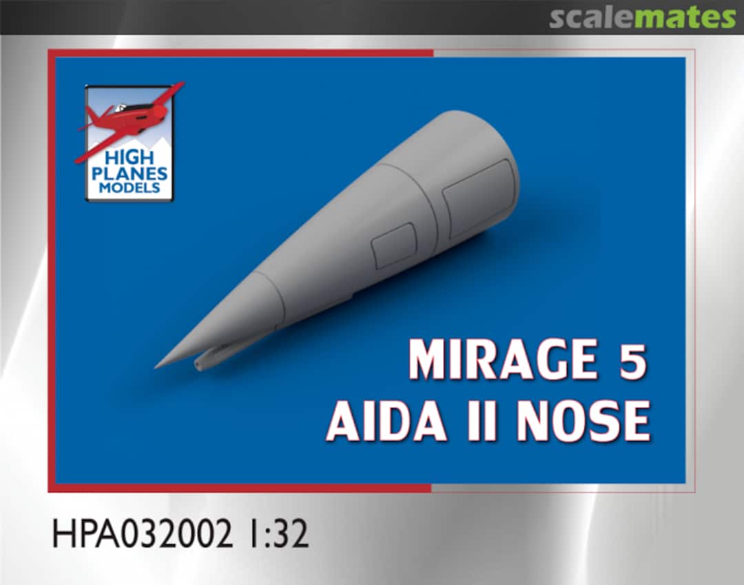 Boxart Mirage 5 Aida II Nose hpa032002 High Planes Models Boxart Mirage 5 Aida II Nose hpa032002 High Planes Models