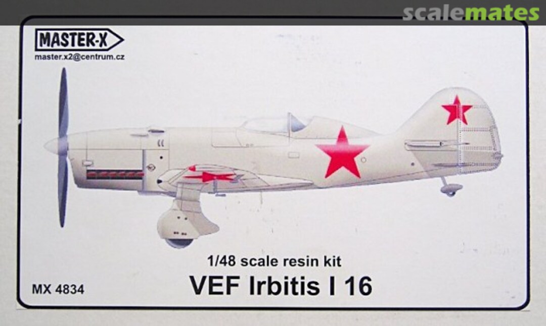 Boxart VEF Irbitis I-16 MX 4834 Master-X