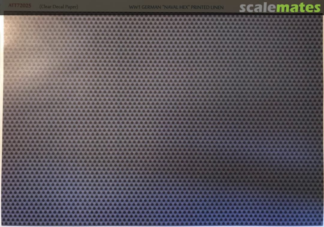 Boxart WW1 German 'Naval Hex' Printed Linen ATT72025 Aviattic