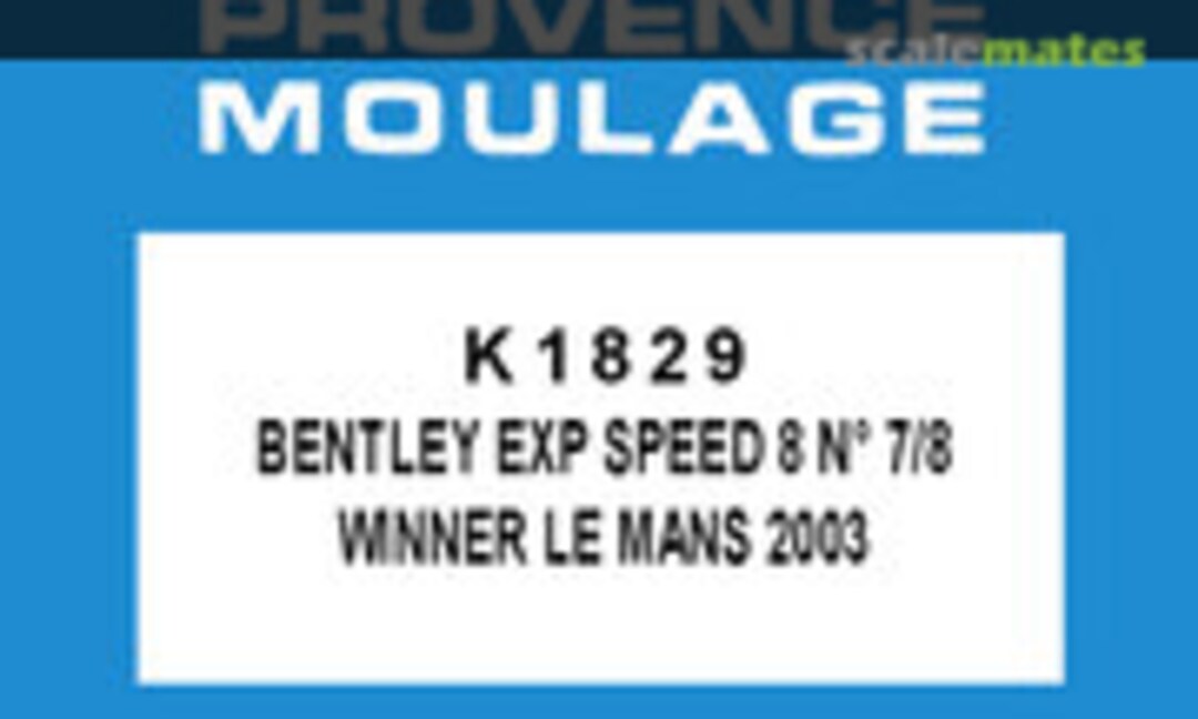 1:43 Bentley EXP Speed 8 (Provence Moulage K1829)