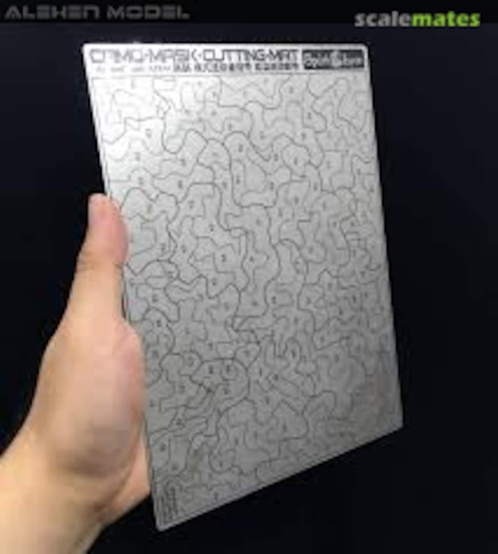 Boxart Camo Steel Stencil (Masking, 2-sided) FG-AJ0084 Alexen Model Boxart Camo Steel Stencil (Masking, 2-sided) FG-AJ0084 Alexen Model