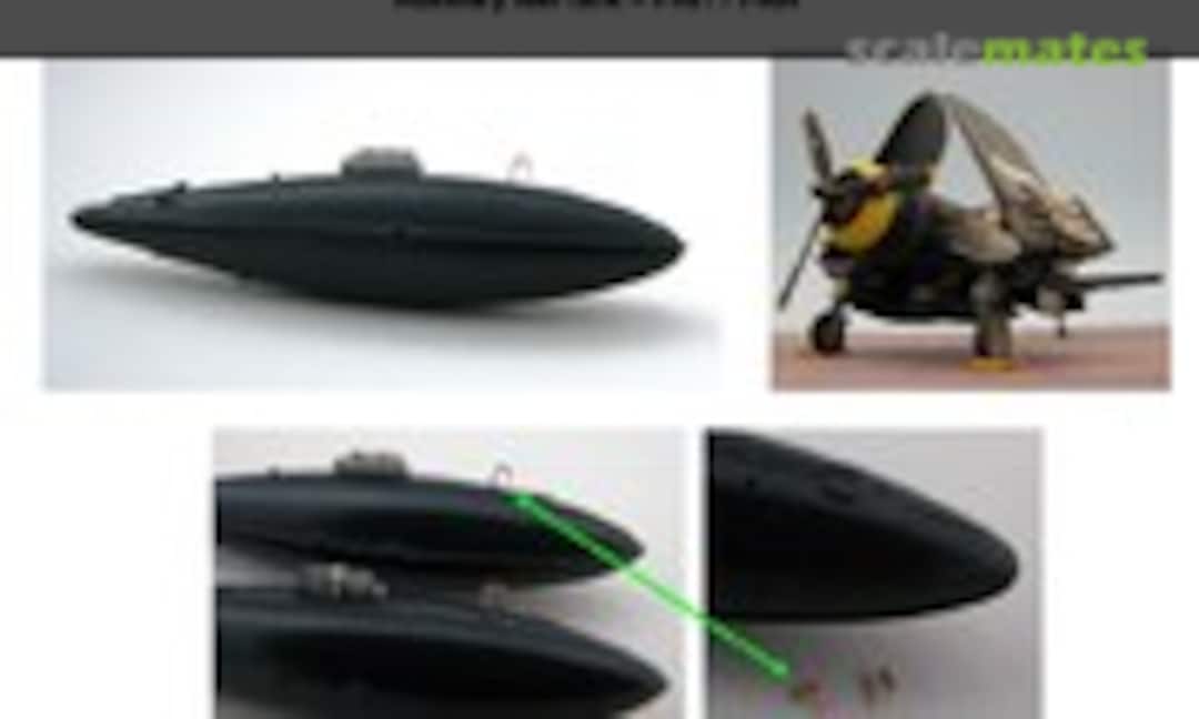 1:72 Vought F4U1/F4U4 Corsair - Auxiliary fuel tank (GF Models GF-72-004) GF-72-004