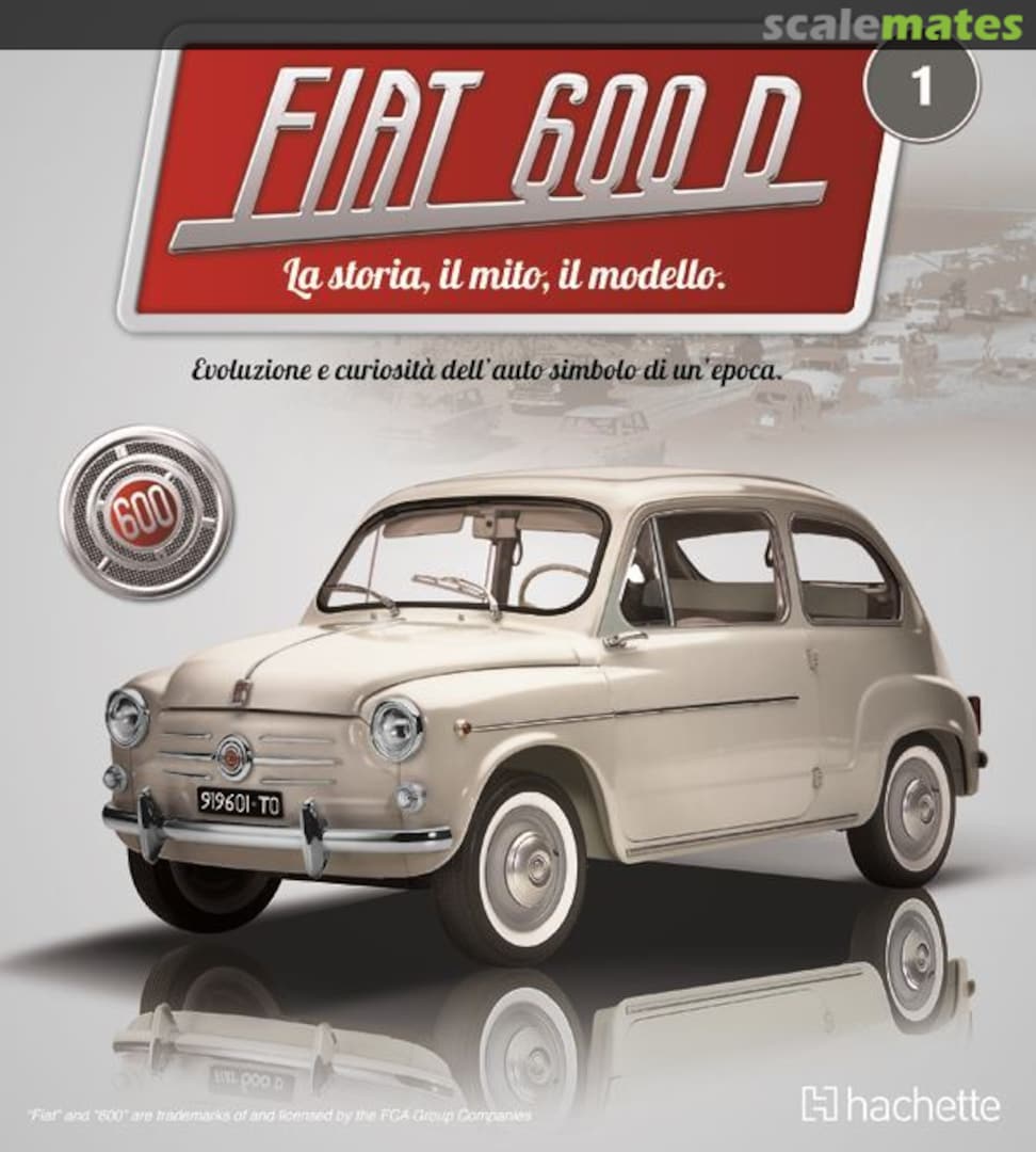 Boxart Fiat 600D Hachette Boxart Fiat 600D Hachette