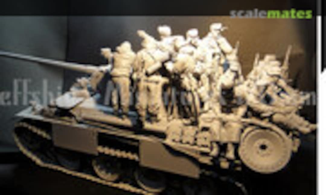 1:16 WWII German Panther G Winter Riders (Jeffshiu's Miniatures JS120127-142) JS120127-142