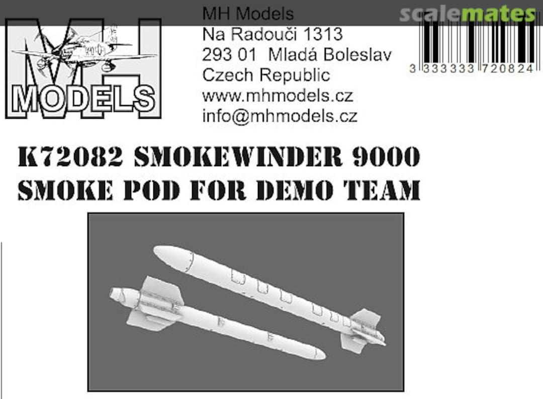 Boxart Smokewinder 9000 Smoke Pod for Demo Team K72082 MH Models Boxart Smokewinder 9000 Smoke Pod for Demo Team K72082 MH Models
