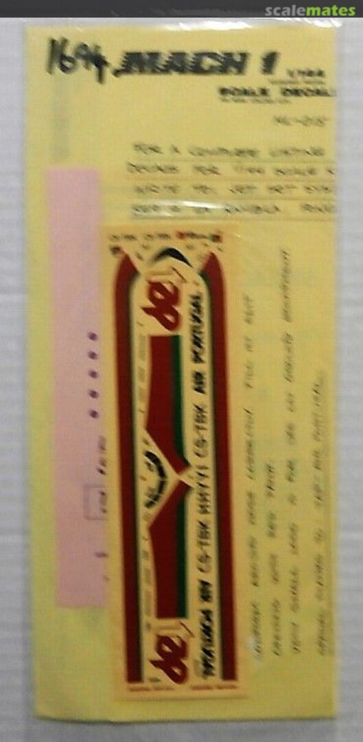 Boxart TAP Portugal 727-100 ML-015 Mach 1 Boxart TAP Portugal 727-100 ML-015 Mach 1