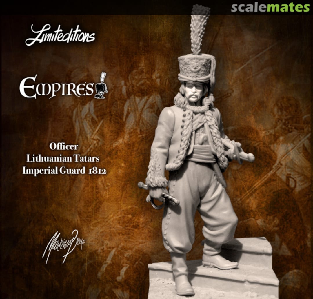 Boxart Officer Lithuanian Tartar French Imperial Guard 1812 None Limiteditions