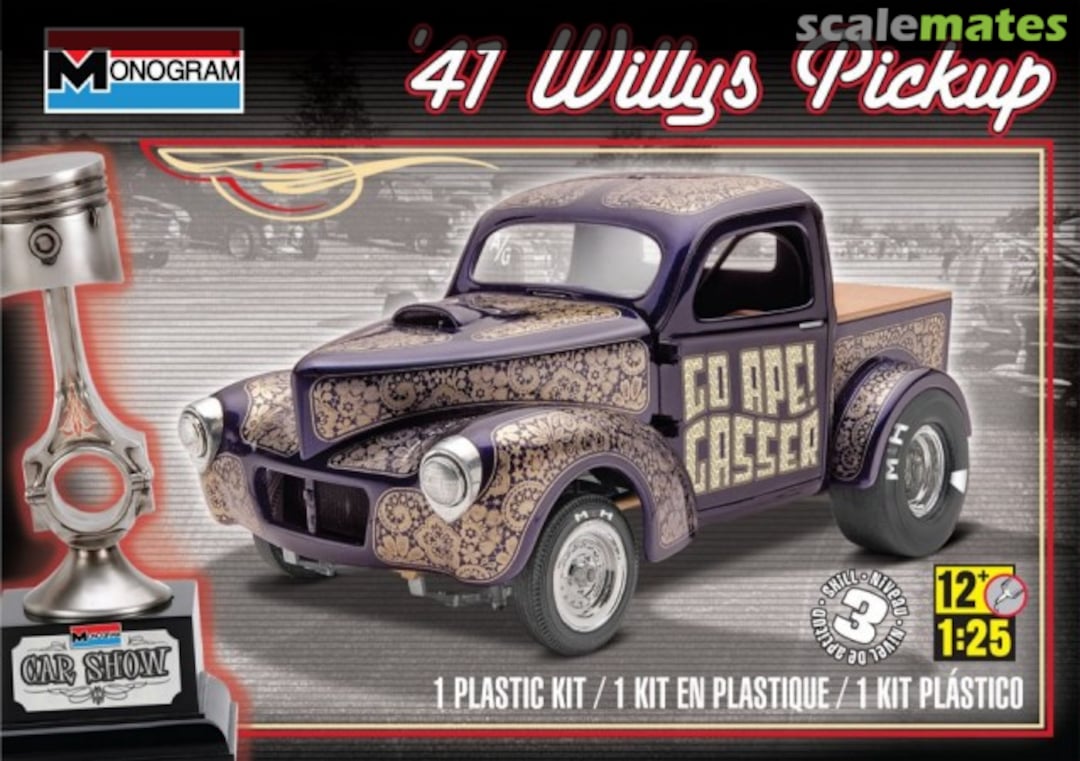 Boxart '41 Willys Pickup 85-4058 Monogram Boxart '41 Willys Pickup 85-4058 Monogram