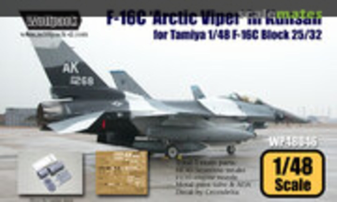 1:48 F-16C Block 30 'Arctic Viper' in Kunsan Set (Wolfpack WP48046) WP48046
