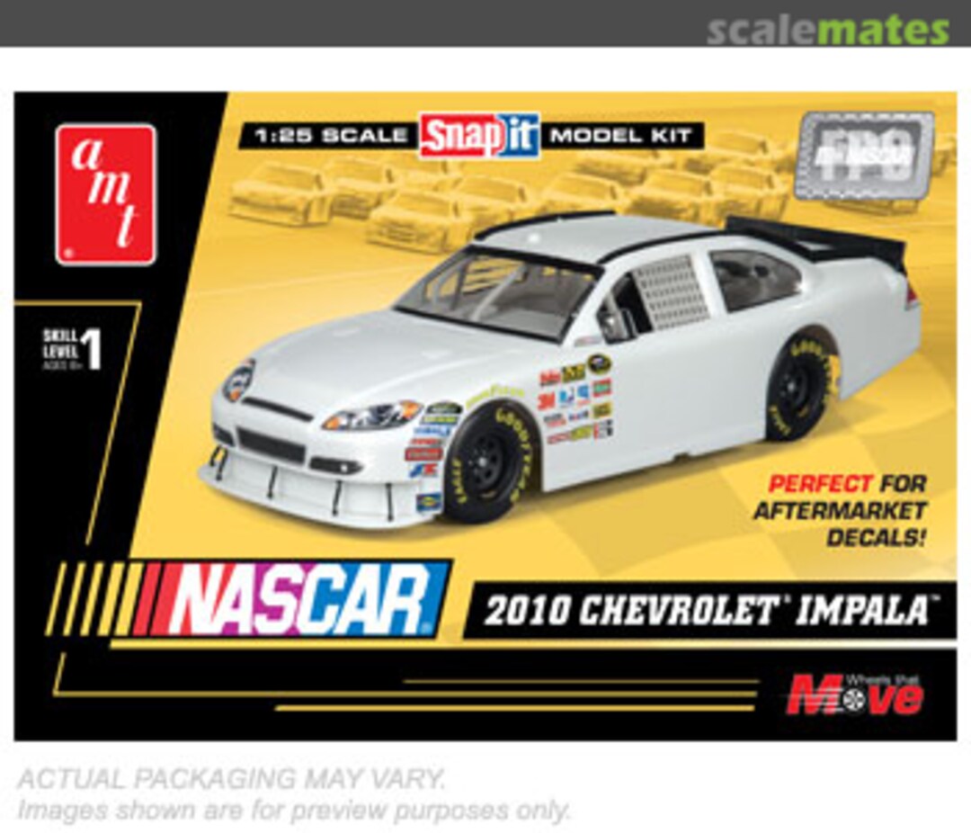 Boxart NASCAR 2010 Chevrolet Impala 739 AMT Boxart NASCAR 2010 Chevrolet Impala 739 AMT