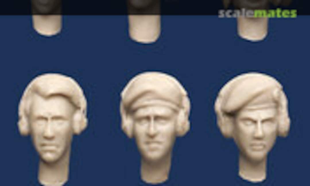 1:35 Australian AFV Head Set Vietnam (Incl PE Mics) (Firestorm Models FSH3521) FSH3521