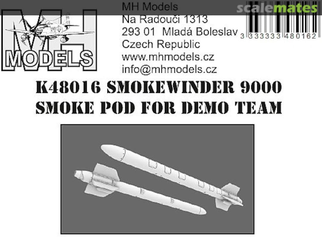 Boxart Smokewinder 9000 Smoke Pod for Demo Team K48016 MH Models