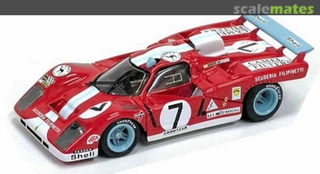 Boxart Ferrari 512F Scuderia Filipinetti 43078 MG Model Plus Boxart Ferrari 512F Scuderia Filipinetti 43078 MG Model Plus