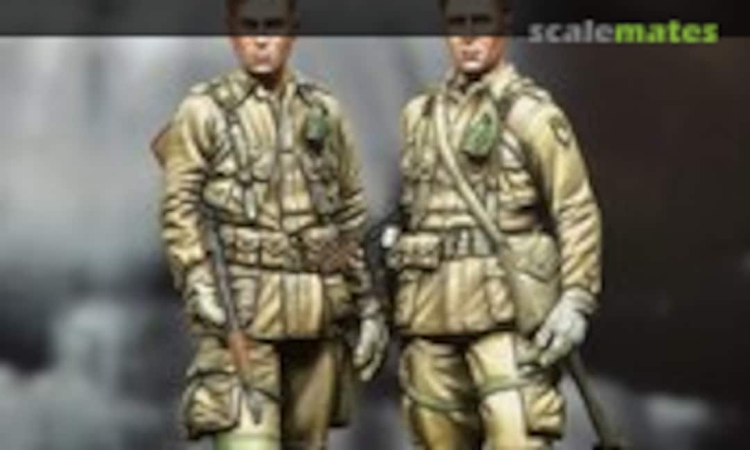 1:35 Paratroopers set (MJ Miniatures MJ35003) MJ35003