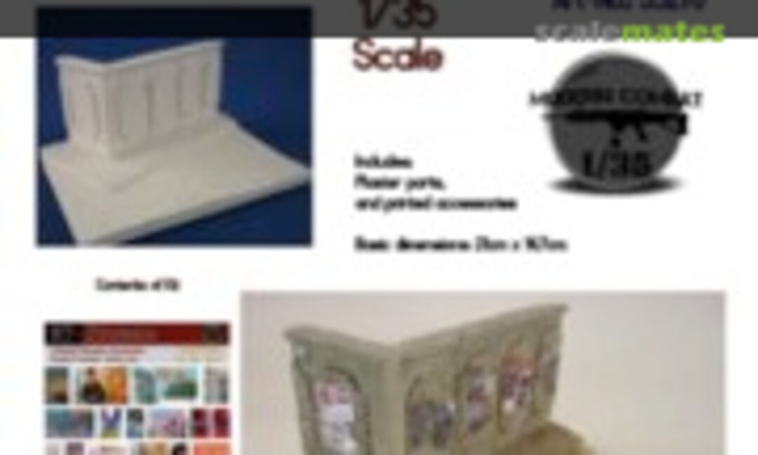 1:35 Diorama-Base: 'The corner' (Iraq) (RT-Diorama 35270K) 35270K