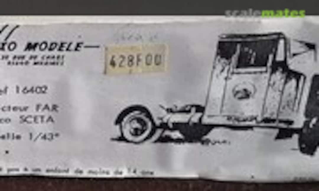 1:43 Tracteur FAR (Haxo Modele 16402) 16402