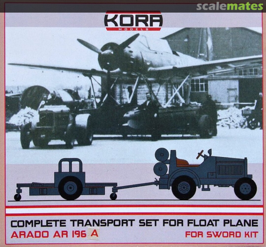 Boxart Transport set for Ar 196 A C72.103 Kora Models Boxart Transport set for Ar 196 A C72.103 Kora Models