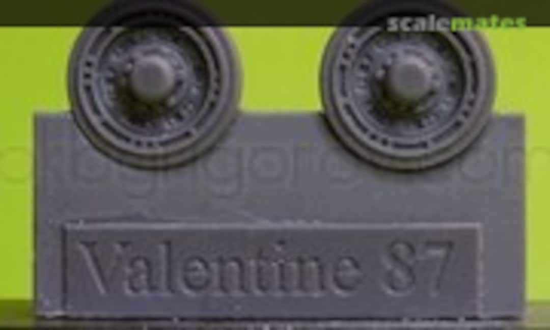 1:72 Wheels for Valentine, type 1 (OKB Grigorov S72087) S72087