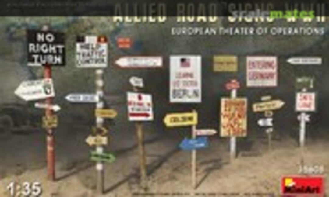 1:35 Road Signs WWII (MiniArt 35608) 35608